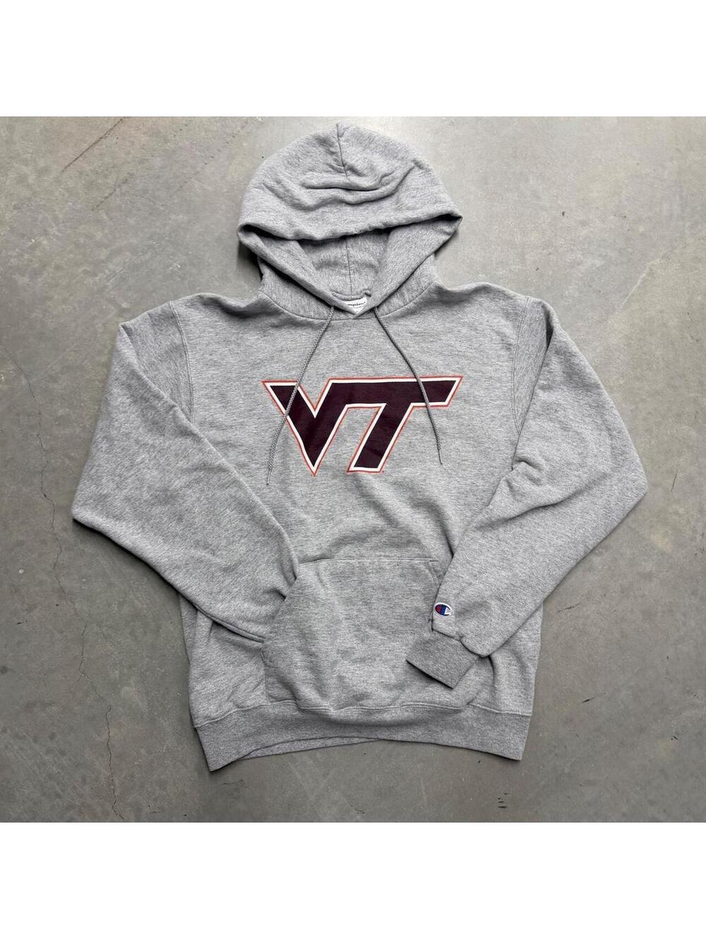 2000s Virginia Tech University Logo Champion Collegewear Sweatshirt Medium